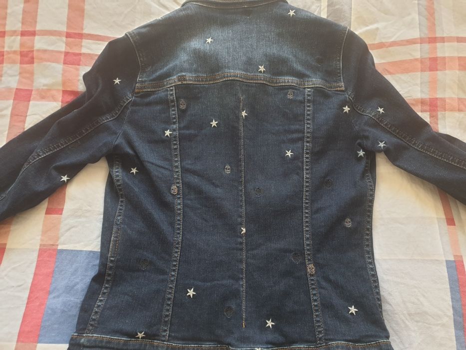 Дънкено яке оригинал Philipp Plein