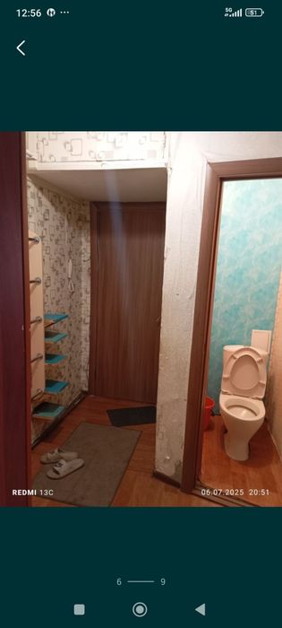 Квартира 2х бак бак 5 этаж