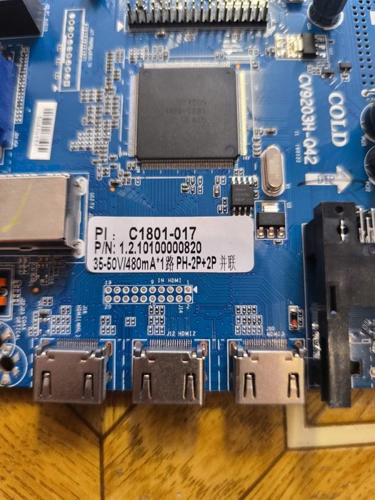 C1801-017 универсална платка