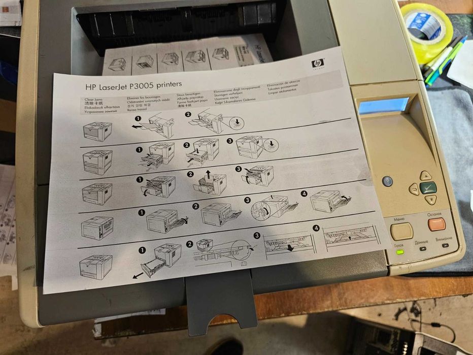 HP LaserJet P3005 принтер