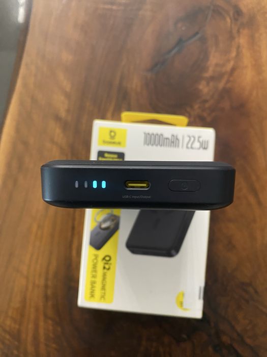 Power Bank  Baseus EnerFill FM12 Qi2 Magnetic  външна батерия