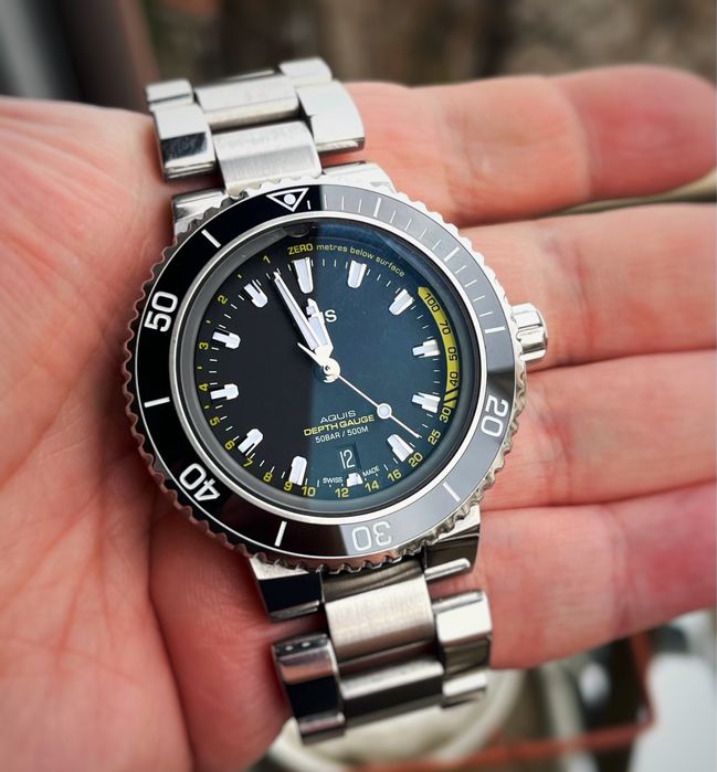 Oris Aquis Depth Gauge
