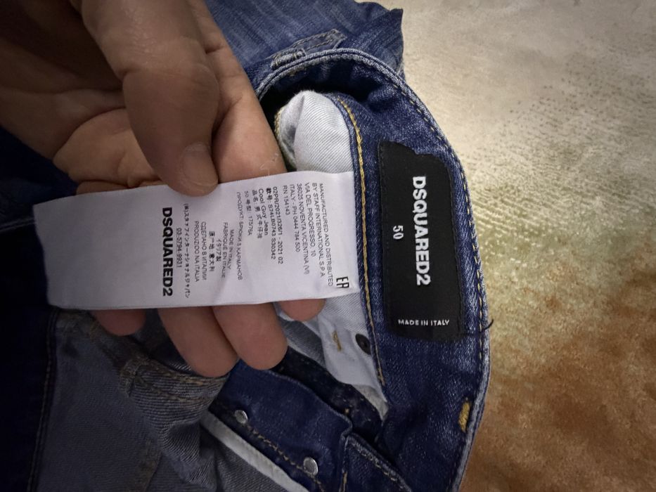 Blugi Dsquared 2 marimea 34 originali