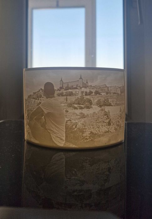 Fotografie lithophane personalizată prin printare 3D