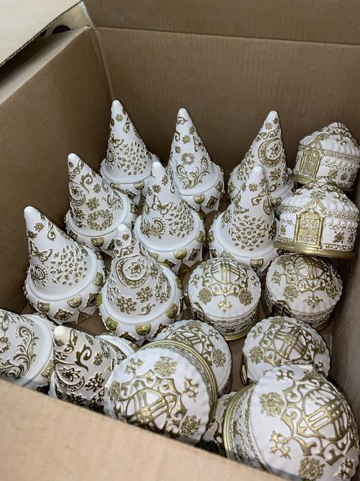 Бонбонерки из гипса