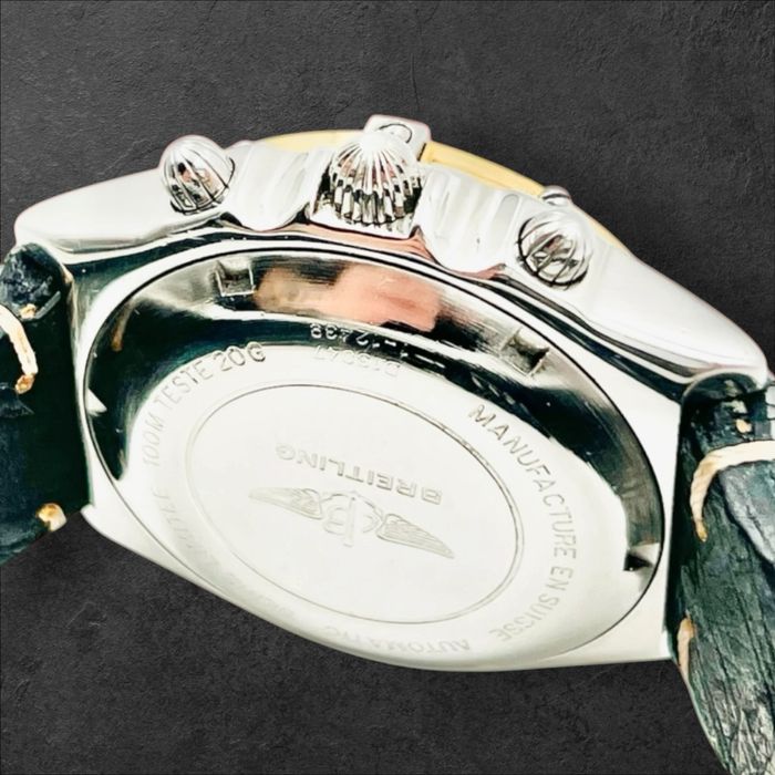 Breitling Chronomat – Steel & 18k Gold Bezel, 39 мм, Automatic Chronograph Valjoux 7750