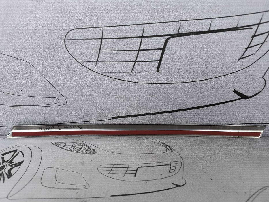 Ornament Cromat Bară Față / Grilă Mercedes-Benz Clasa V / Vito W447 2018 / 2014-2024 Cod OEM A4478830285 (5A3)