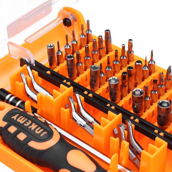 Отвертка с набором бит для точных работ JM-8116, 45 в 1