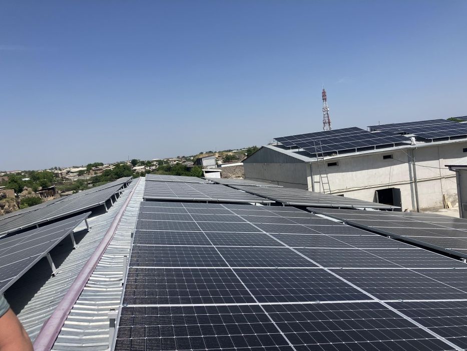 Солнечный панели Қуёш панеллари