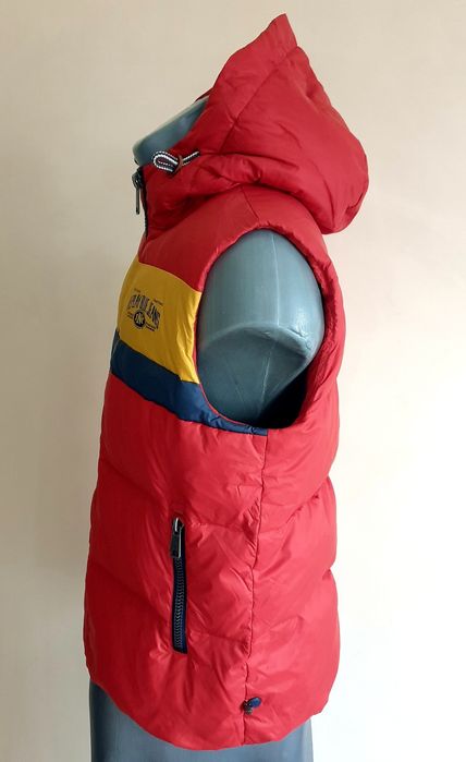 Replay Milano Hooded Down Vest Mens  S / M ОРИГИНАЛ Мъжки Пухен Елек!