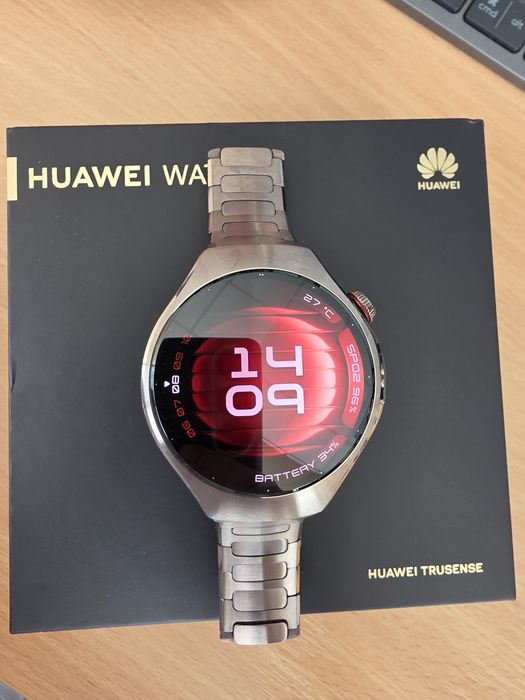 Huawei watch 5, 42mm, Titanium Sand Gold 904L