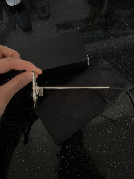 Thom Browne Titanium oval сиви очила - НОВИ