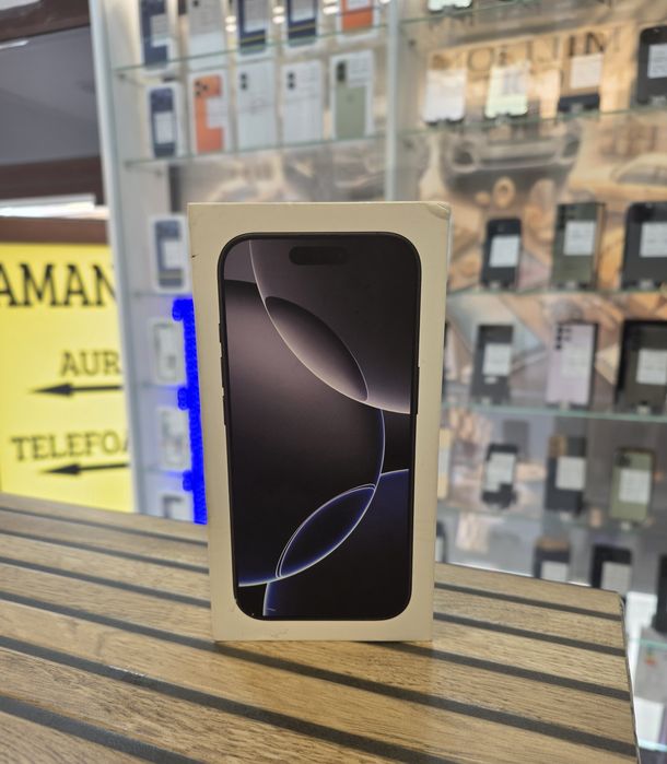 iPhone 16 Pro 128GB. SIGILAT !! Black