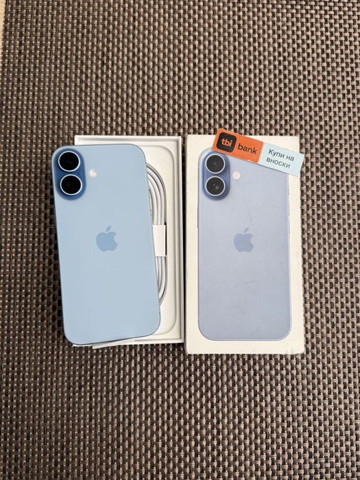 НОВ*iphone 17 Лизинг от 64лв/м BLUE айфон 17 син