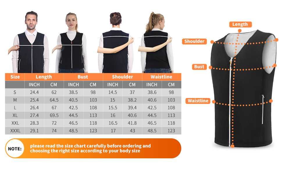 Жилетка с подгряване ISOPHO за мъже и жени