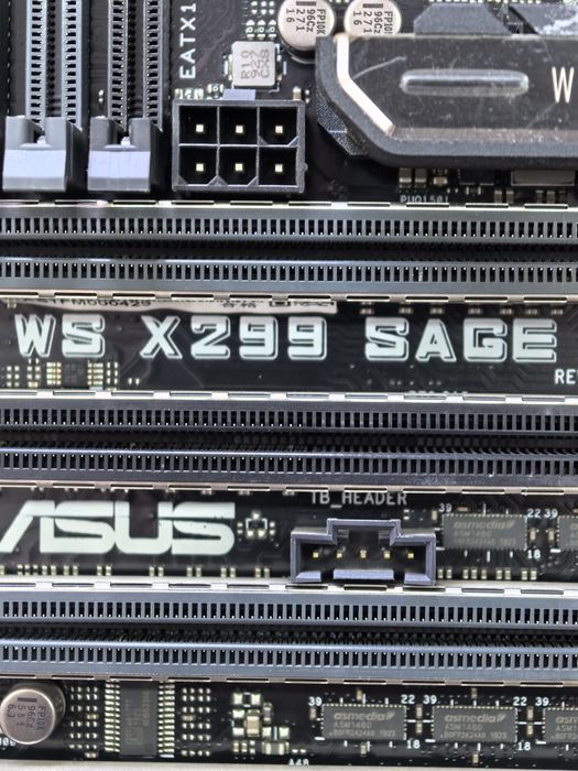 Kit Workstation Asus X299 Sage + i9 9940X + Corsair 1200w