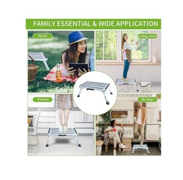 Сгъваема степенка/ стъпало, за каравани, кемпери, джипове или дома