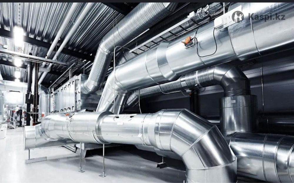 Чистка установка вентиляции