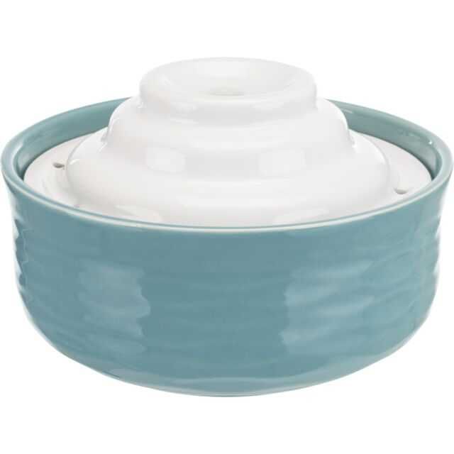 Fântână ceramică decorativă câini/pisici Trixie Vital Falls, 1,5 litri