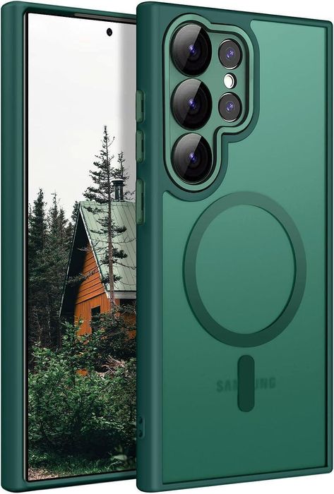 Матов magsafe кейс за samsung galaxy s23 ultra - различни цветове