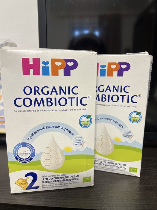 Hipp combiotic 2 - 45 lei ambele cutii ;