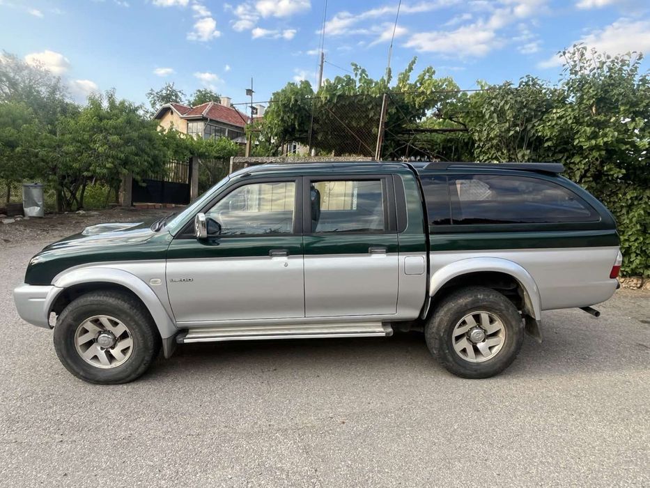 Mitsubishi L200 2.5 TD 4x4 2002 г• Двойна кабина • Хардтоп •