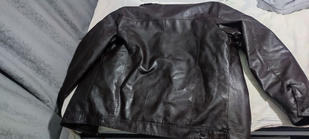 Мужская куртка кожзам