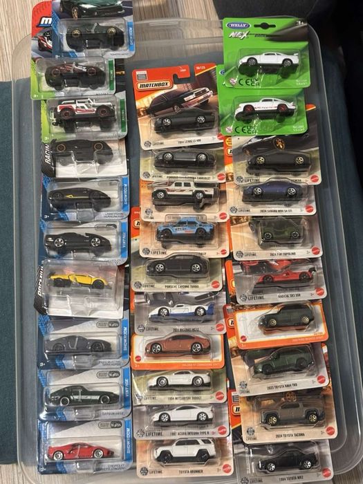 Hot Wheels MatchBox Majorette Колекция