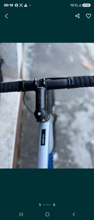 Bicicleta semi cursiera