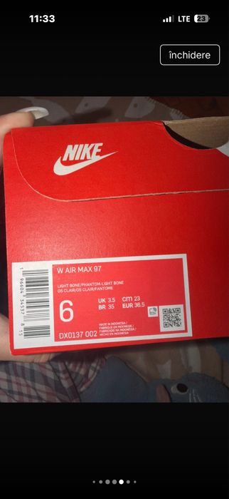 air max 97 light bone
