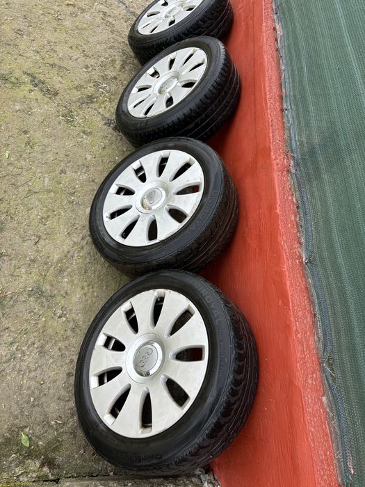 Jante aliaj R16 cu cauciucuri vara 195/55R16