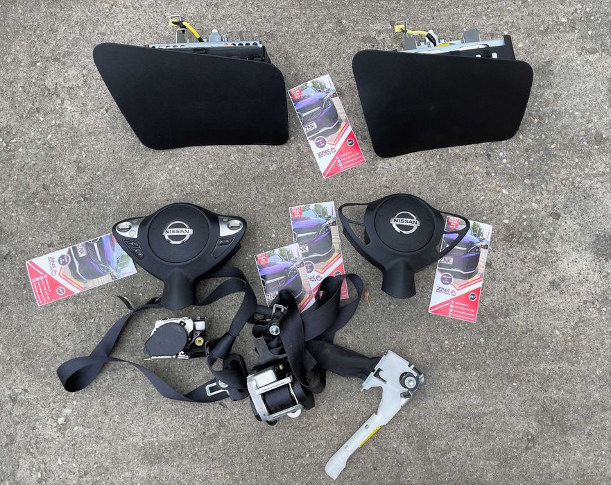 Nissan Juke - airbag volan / airbag pasager / set centuri de siguranta