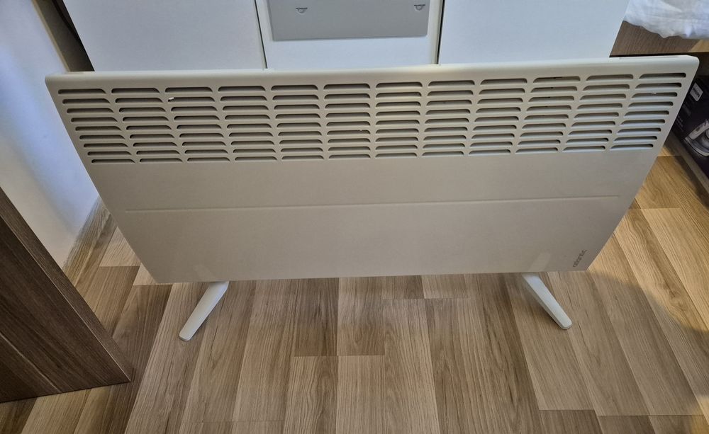 Конвектор ATLANTIC F19 DESIGN 2500 ОТОПЛЯЕМА ПЛОЩ ДО 25.00 m², БЯЛ, 2500.0 W