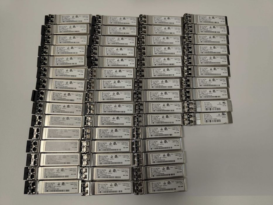 (x127) Lot/Module SFP/SFP+ 8/10 Gbps (Brocade, Finisar, JDSU, Juniper, IBM)