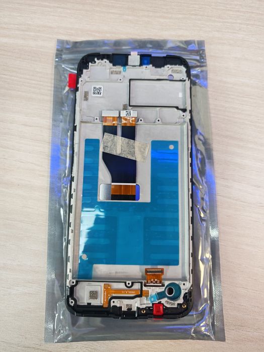 Nokia G21 оригинален дисплей с рамка и тъчскрийн нов черен