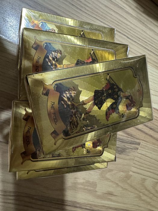 Таро Уэйта классические , большие, золотые подарочные, оригинал