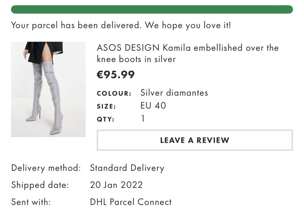 Уникални ботуши Asos 40 с камъни
