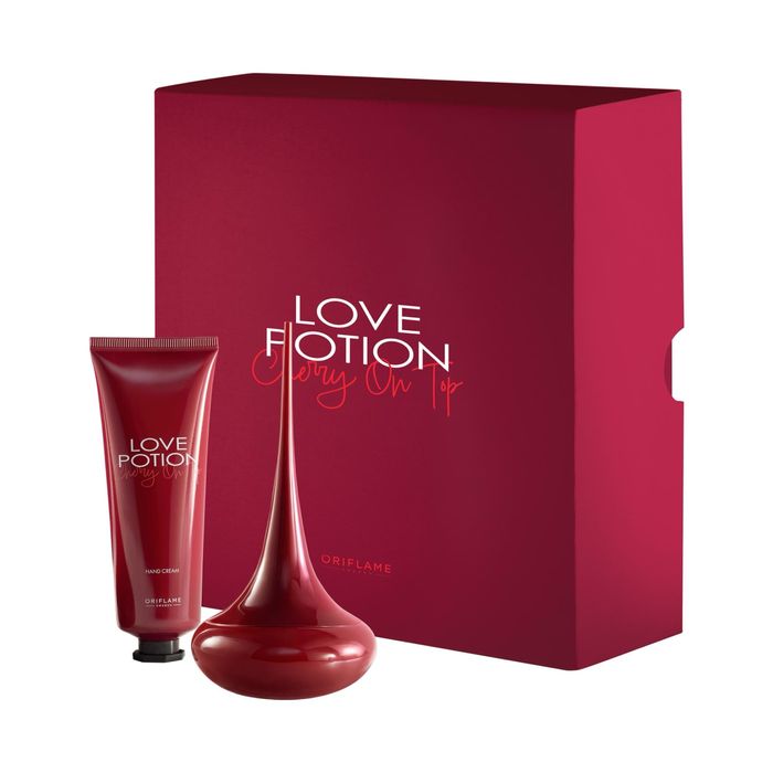 К-Т Love Potion Cherry on Top: парфюмна вода и крем за тяло Oriflame