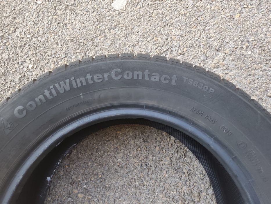 215/60/16" 4бр Continental winter contact ts830,dot0318,7mm