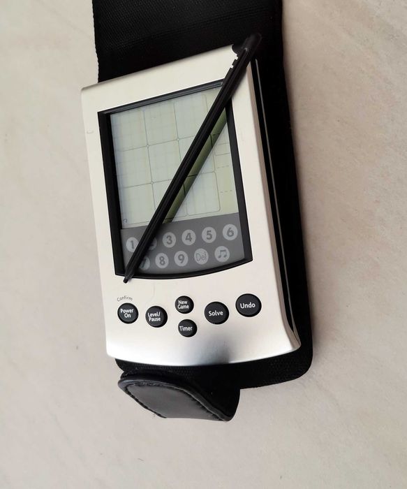 Joc Sudoku electronic - cu defect - din aluminiu cu touchscreen