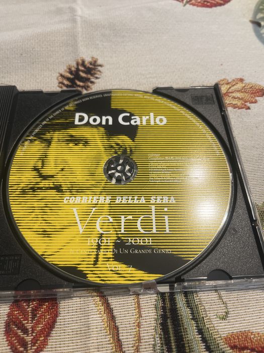CD Верди – Дон Карло (EMI, 2001, оригинален)