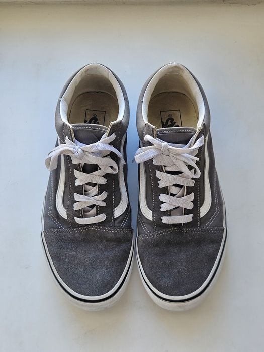 Серые кеды Vans, 43 размер