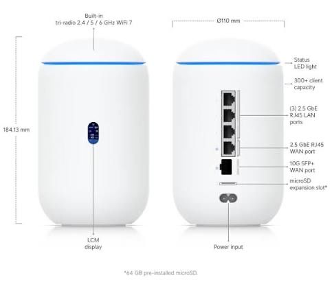 Ubiquiti UniFi Dream Router 7 UDR7