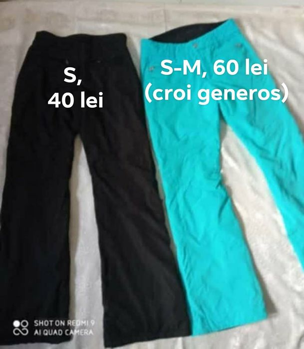 Pantaloni + salopeta zăpadă S/M