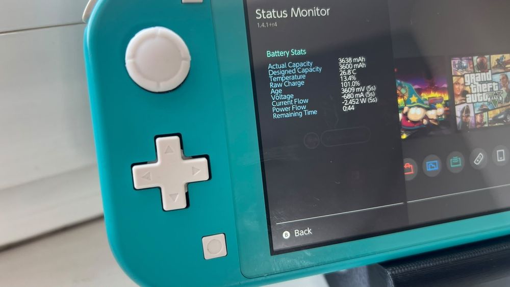 Switch lite 128 gb прошитый GTA5