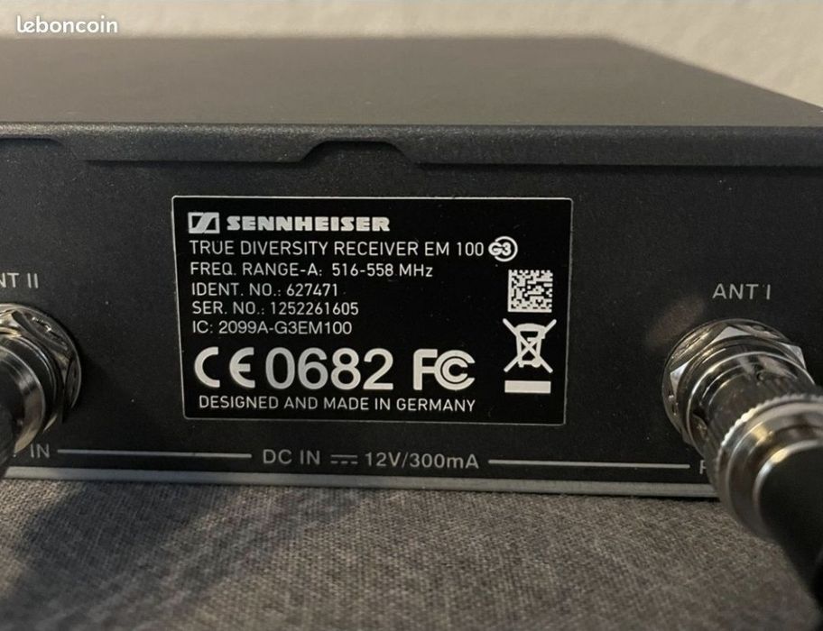 Sennheiser G3 EW100 frecvente 516 558