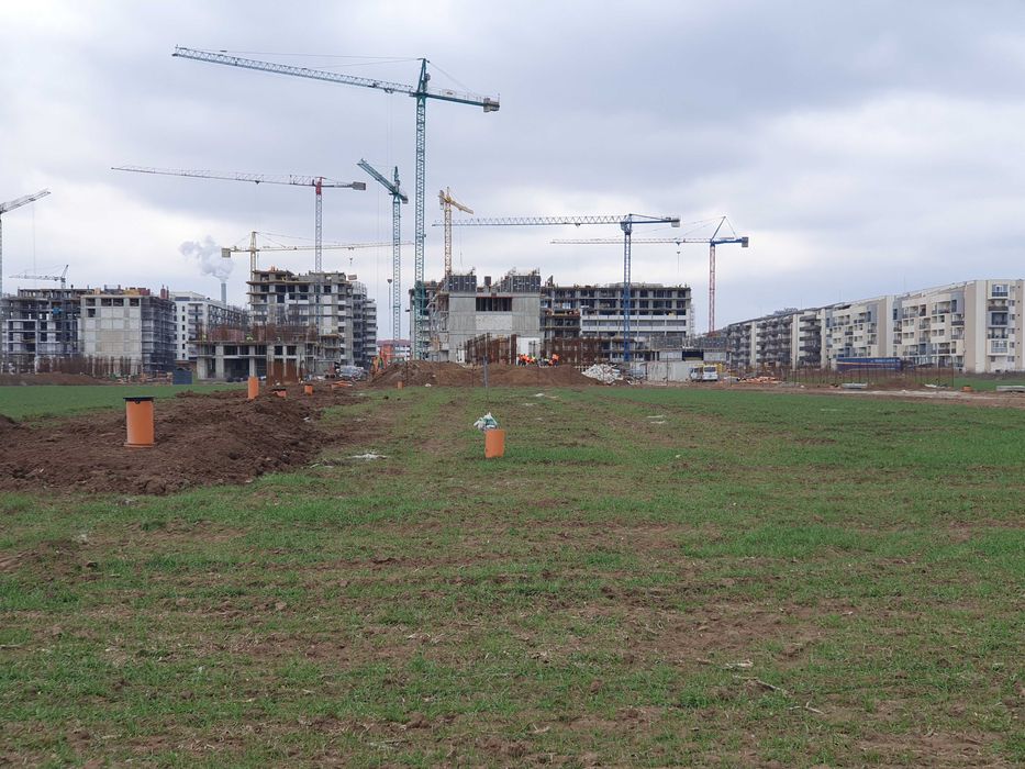 Teren 594 mp intravilan constructii P+2 str. Scolii, Popesti Leordeni