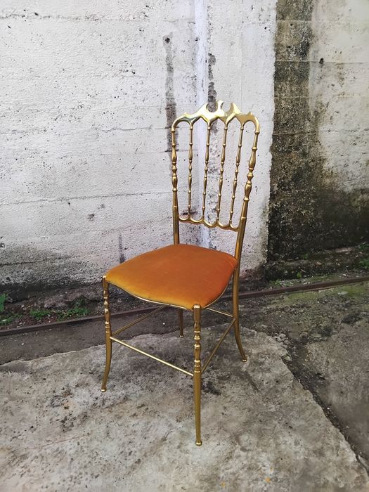 Античен Месингов стол Chiavari 1920 г. г.