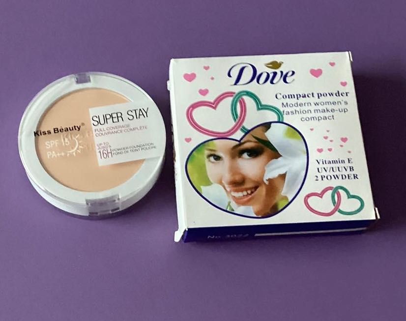 Пудра двойная dove