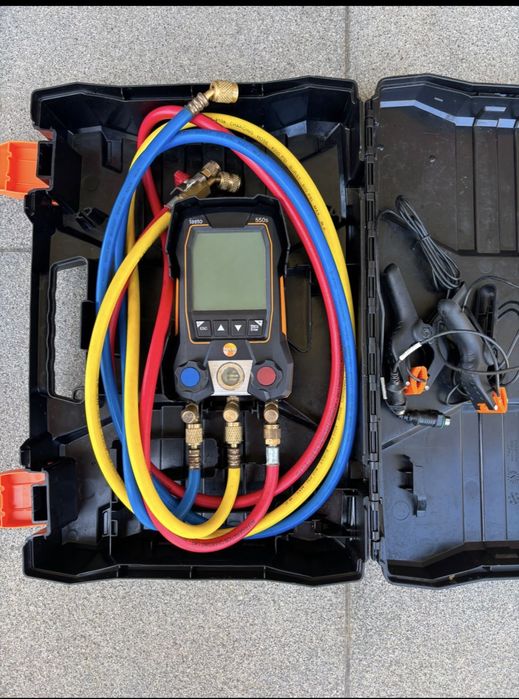Set Testo 550 S cu manifold digital inteligent